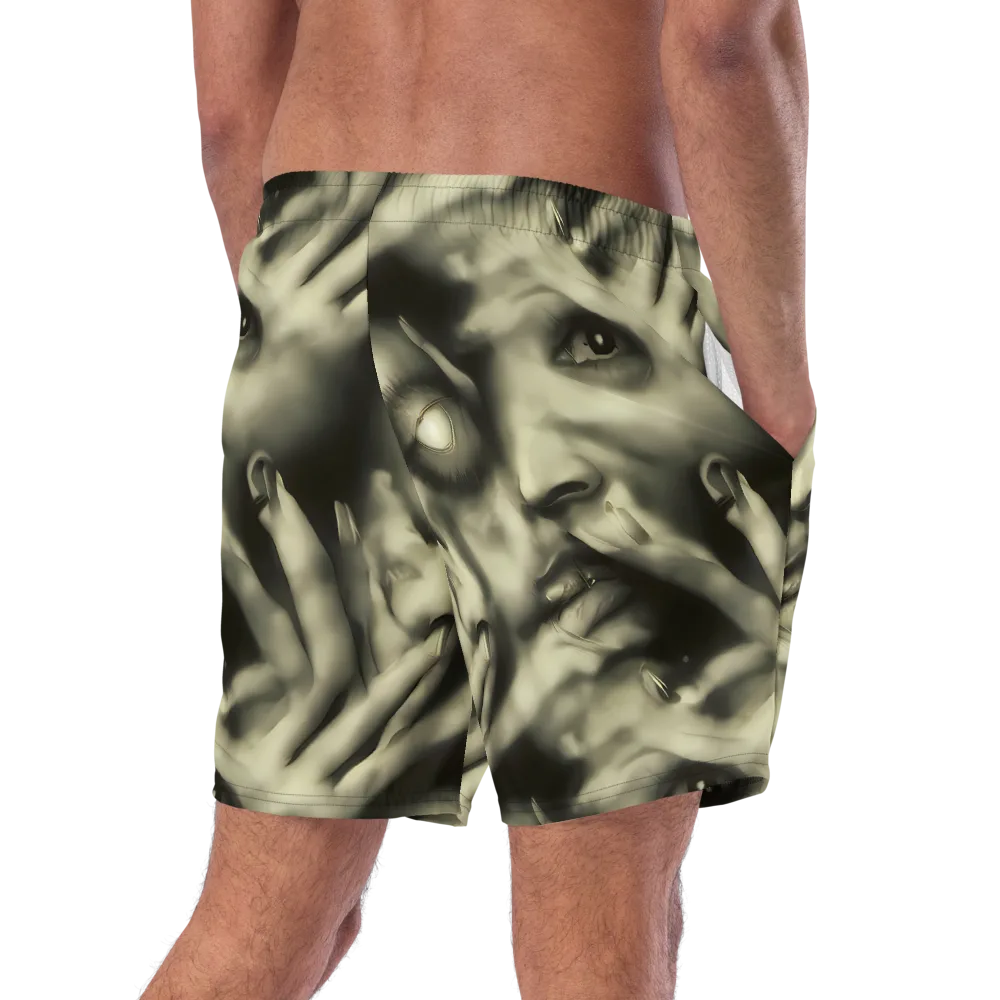 Newtonian Whisper on Swim Trunks — Right Back