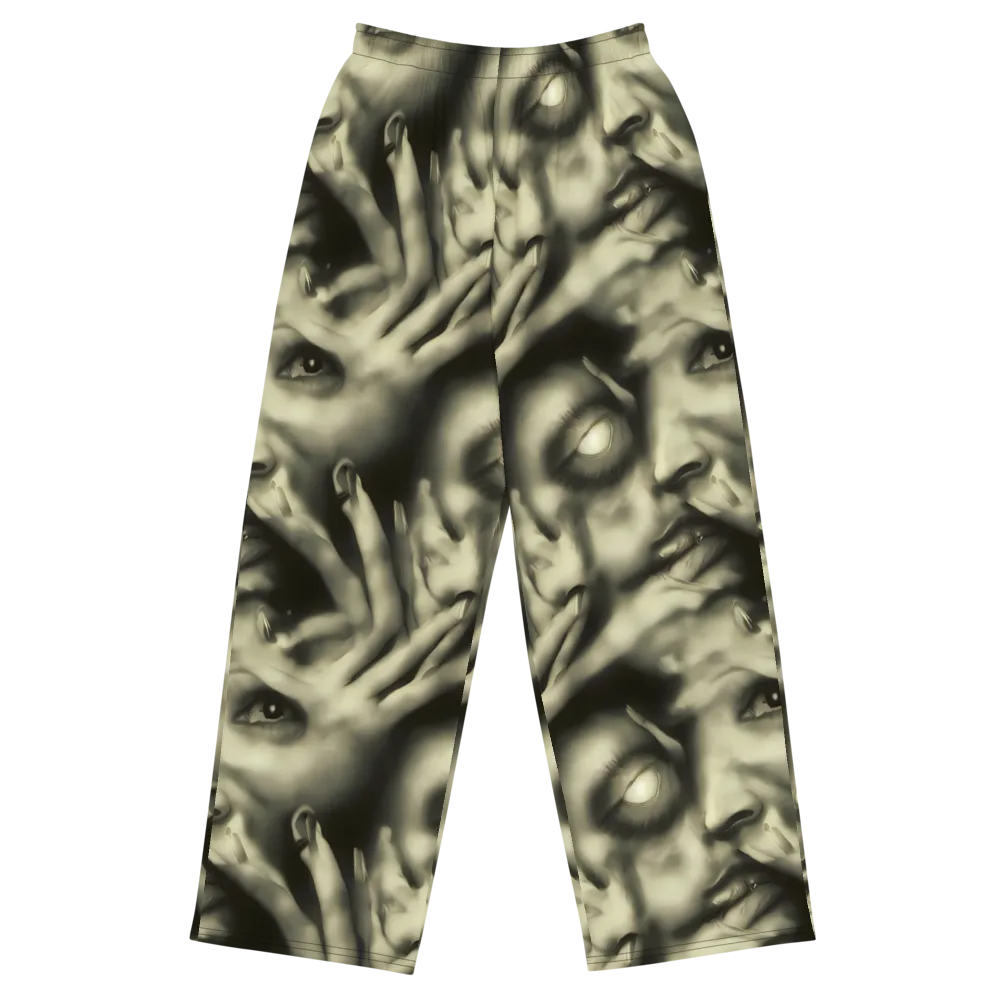 Newtonian Whisper on Wide-Leg Pants — Front