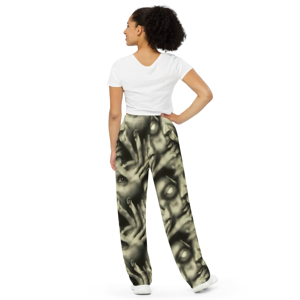 Newtonian Whisper on Wide-Leg Pants — Back