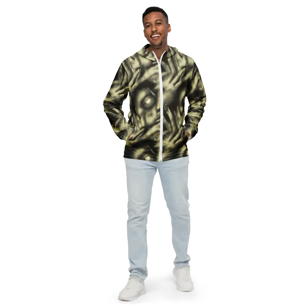Newtonian Whisper on Men's Windbreaker — Front