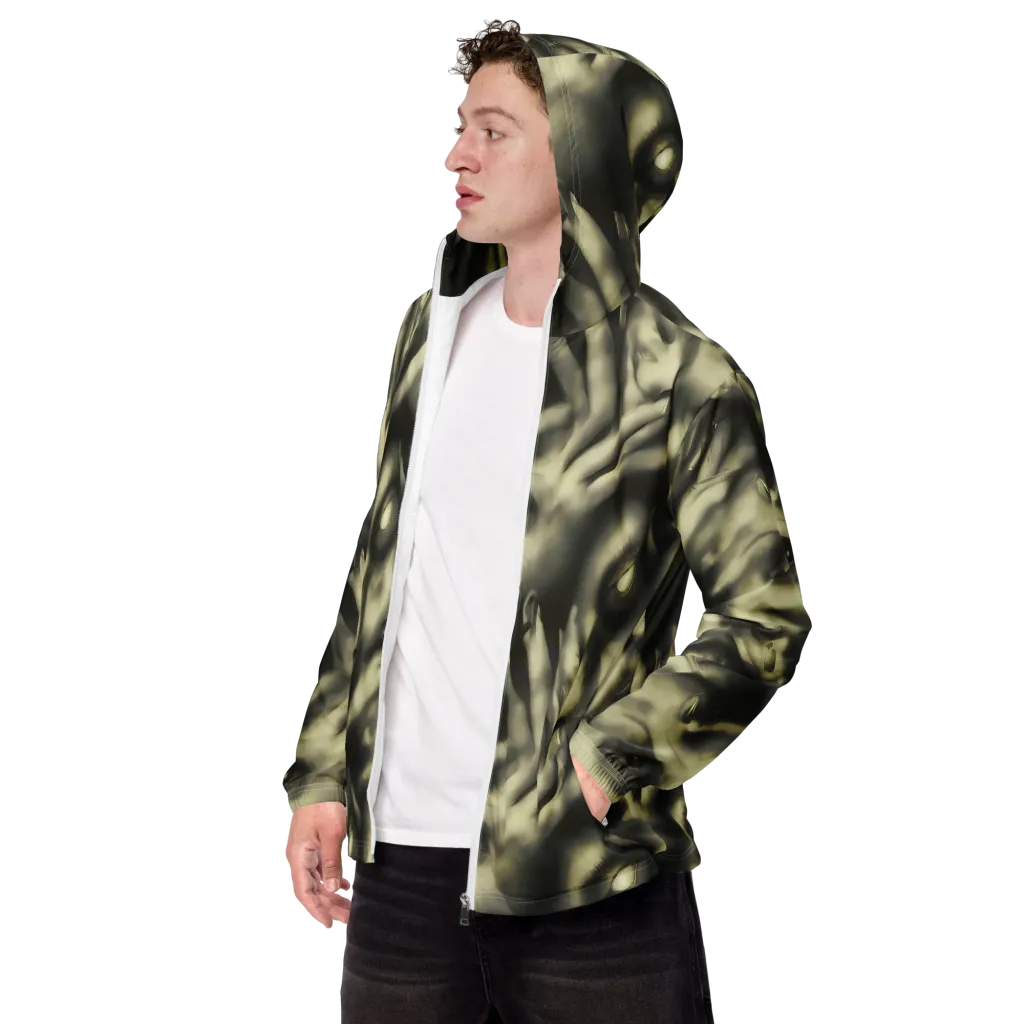 Newtonian Whisper on Men's Windbreaker — Left Front