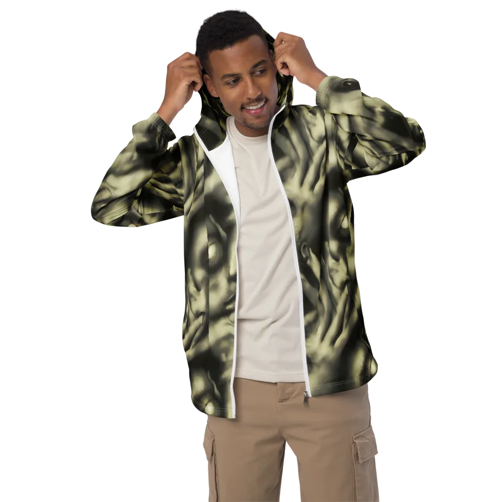 Newtonian Whisper on Men's Windbreaker — Front