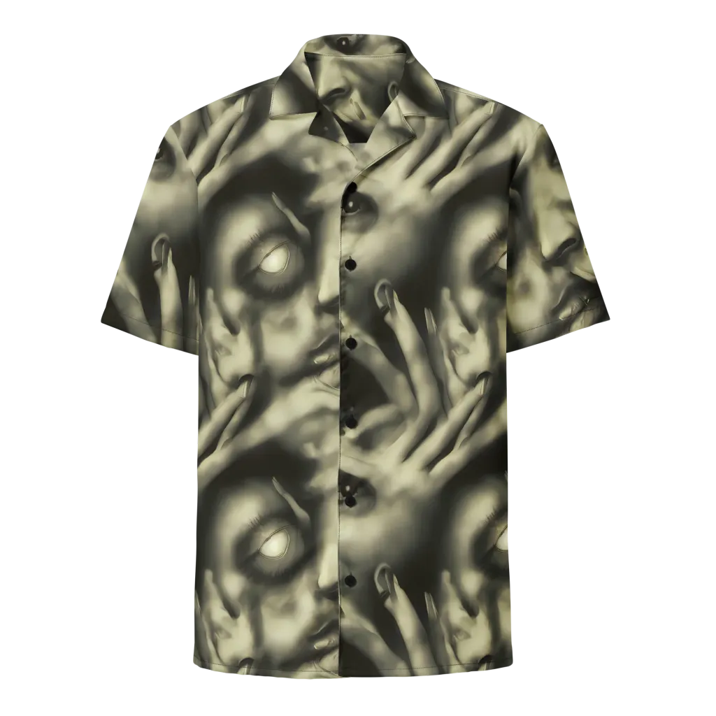Newtonian Whisper on Button Shirt — Front