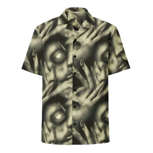 Newtonian Whisper on a Button Shirt