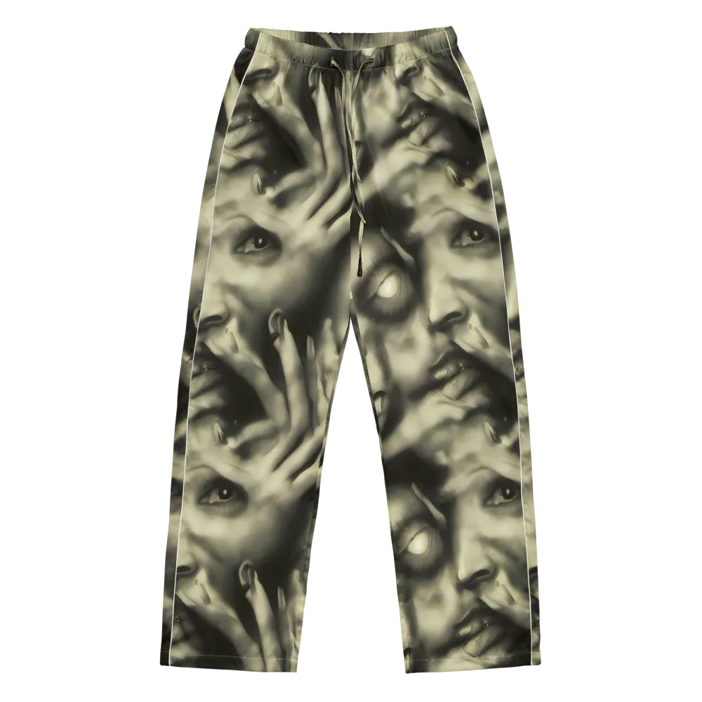 Newtonian Whisper on Women's Pajama Pants — Front