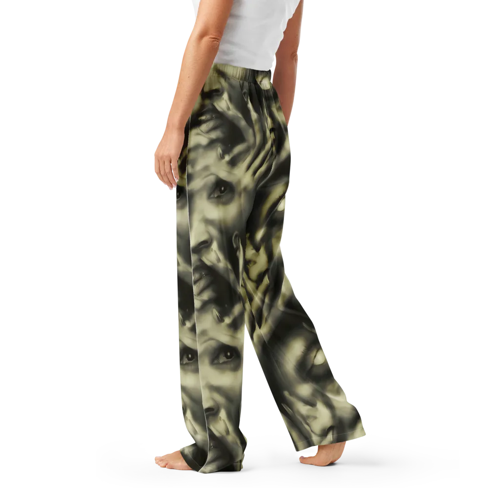 Newtonian Whisper on Women's Pajama Pants — Left
