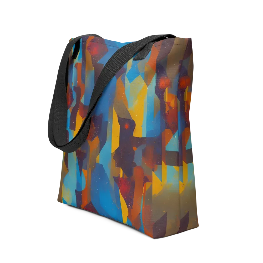 Cubist Dusk on Tote Bag — Front
