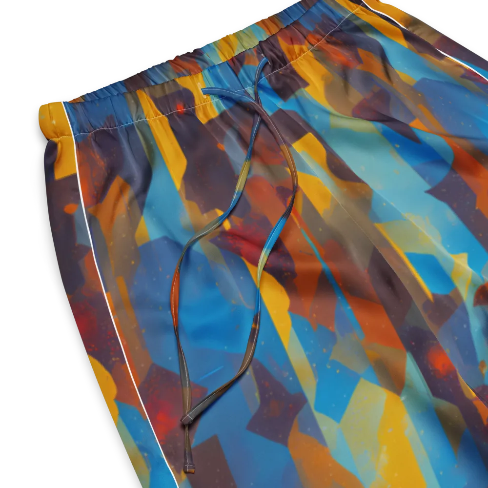Cubist Dusk on Women's Pajama Pants — Product details