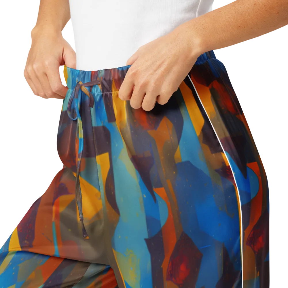 Cubist Dusk on Women's Pajama Pants — Product details