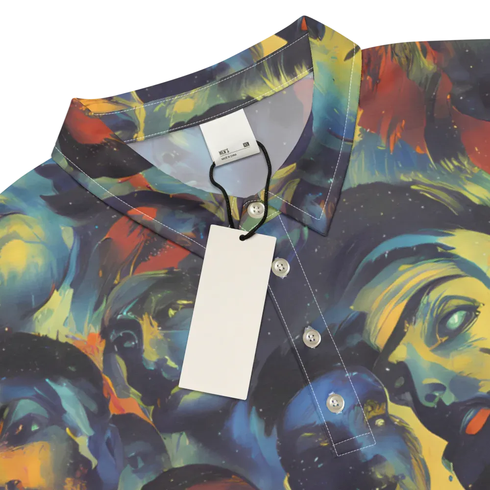 Vivid Visage on Men's Slim Fit Polo Shirt — Product details