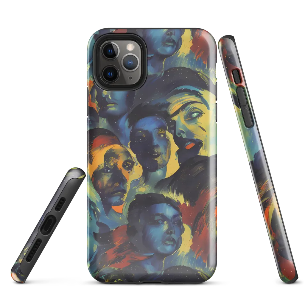 Vivid Visage on Tough Case for iPhone® — Front