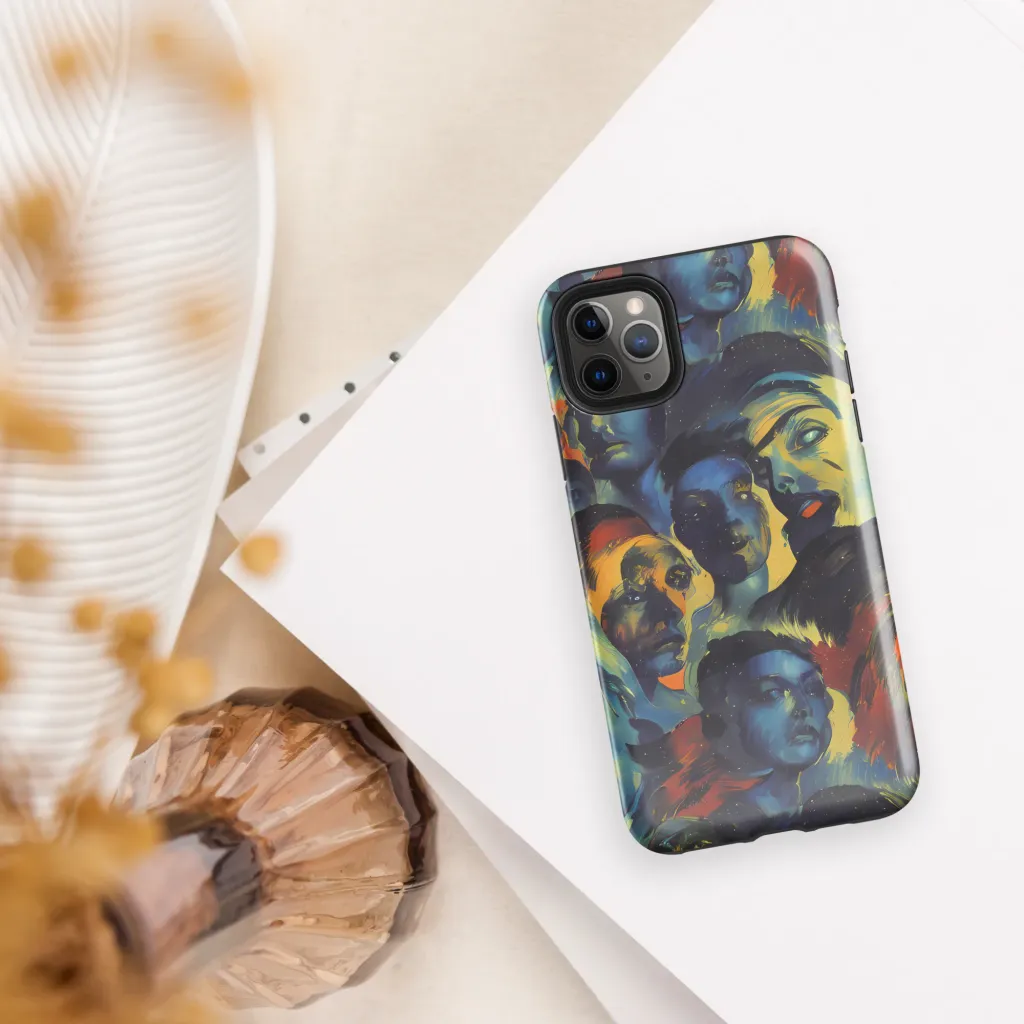 Vivid Visage on Tough Case for iPhone® — Front