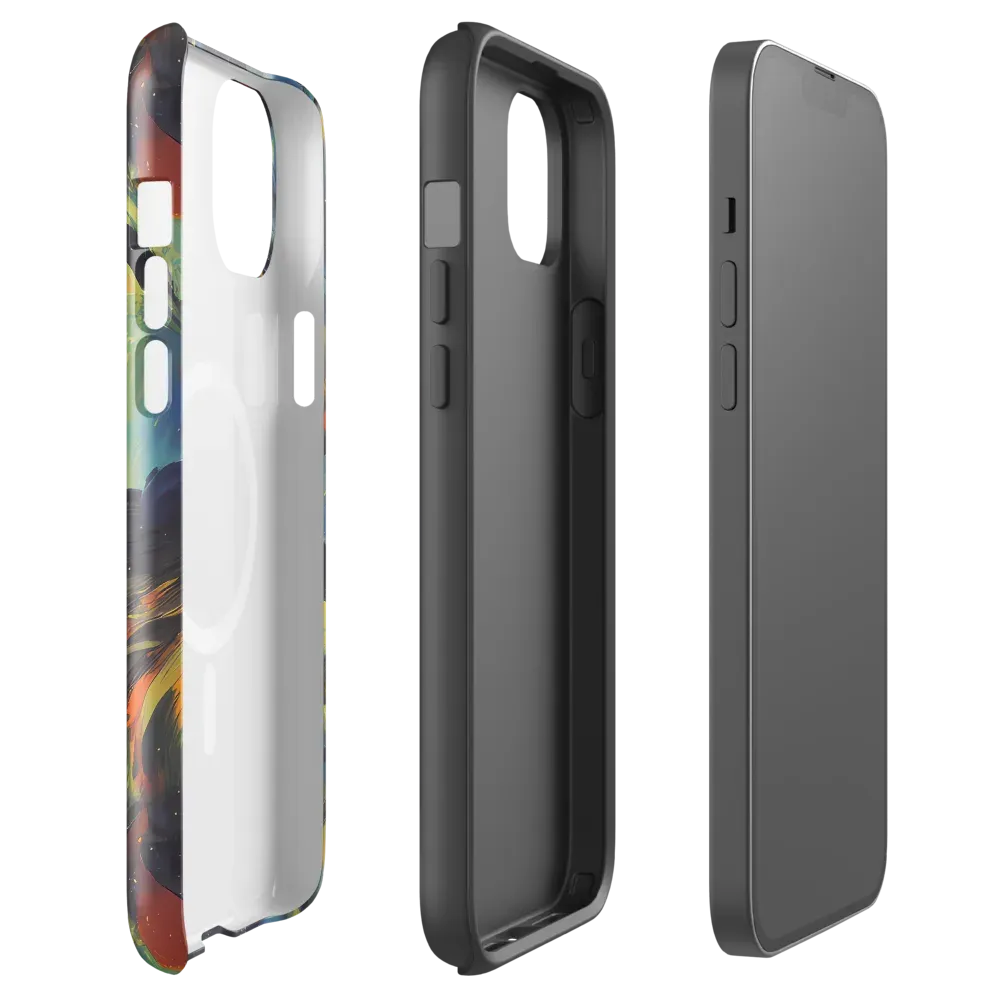 Vivid Visage on MagSafe Tough Case for iPhone® — Front