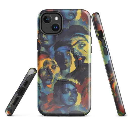 Vivid Visage on a MagSafe Tough Case for iPhone®