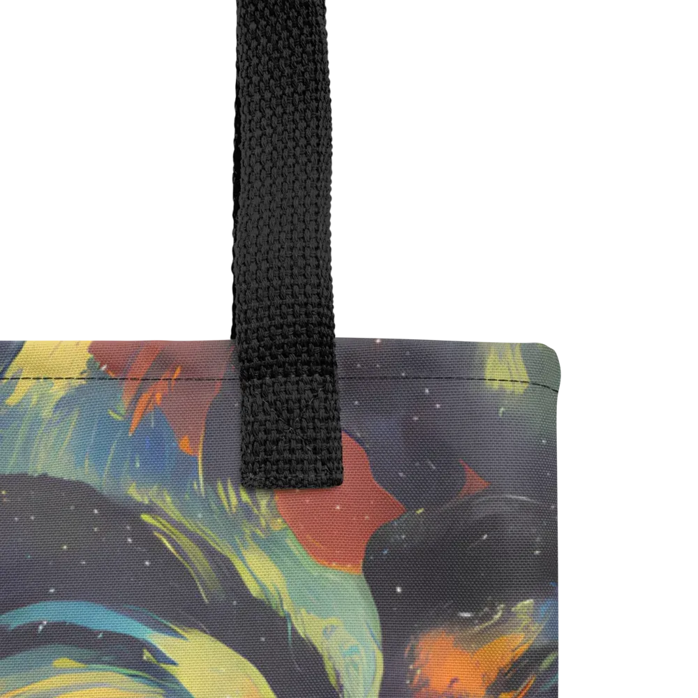 Vivid Visage on Tote Bag — Product details