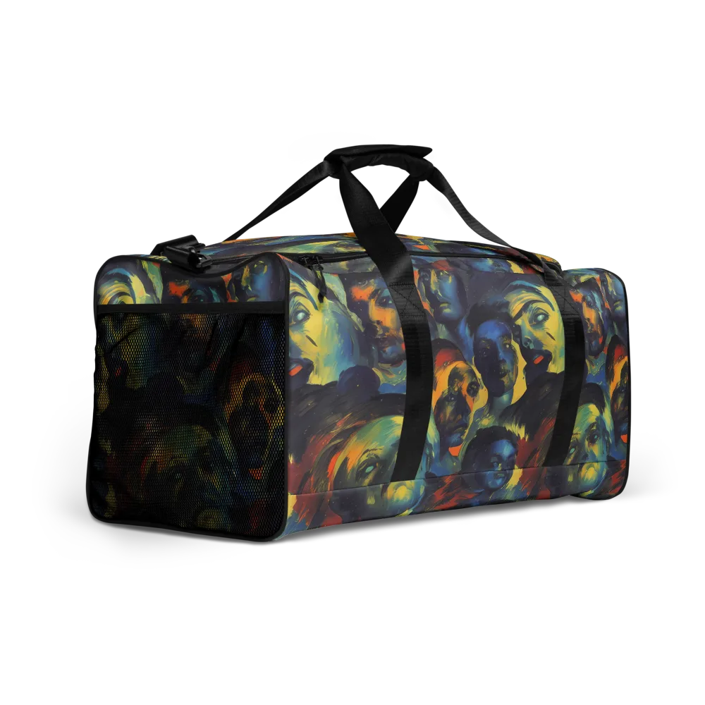 Vivid Visage on Duffle Bag — Right Front
