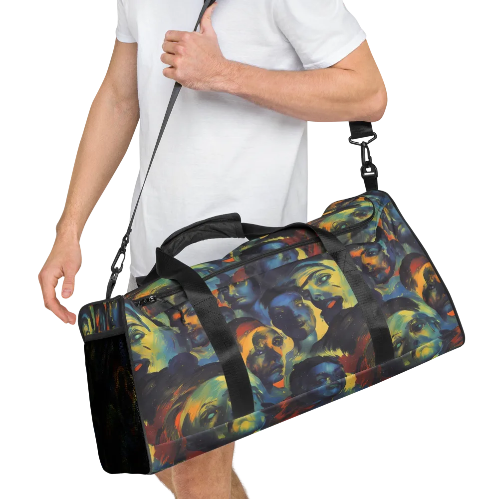 Vivid Visage on Duffle Bag — Right Front