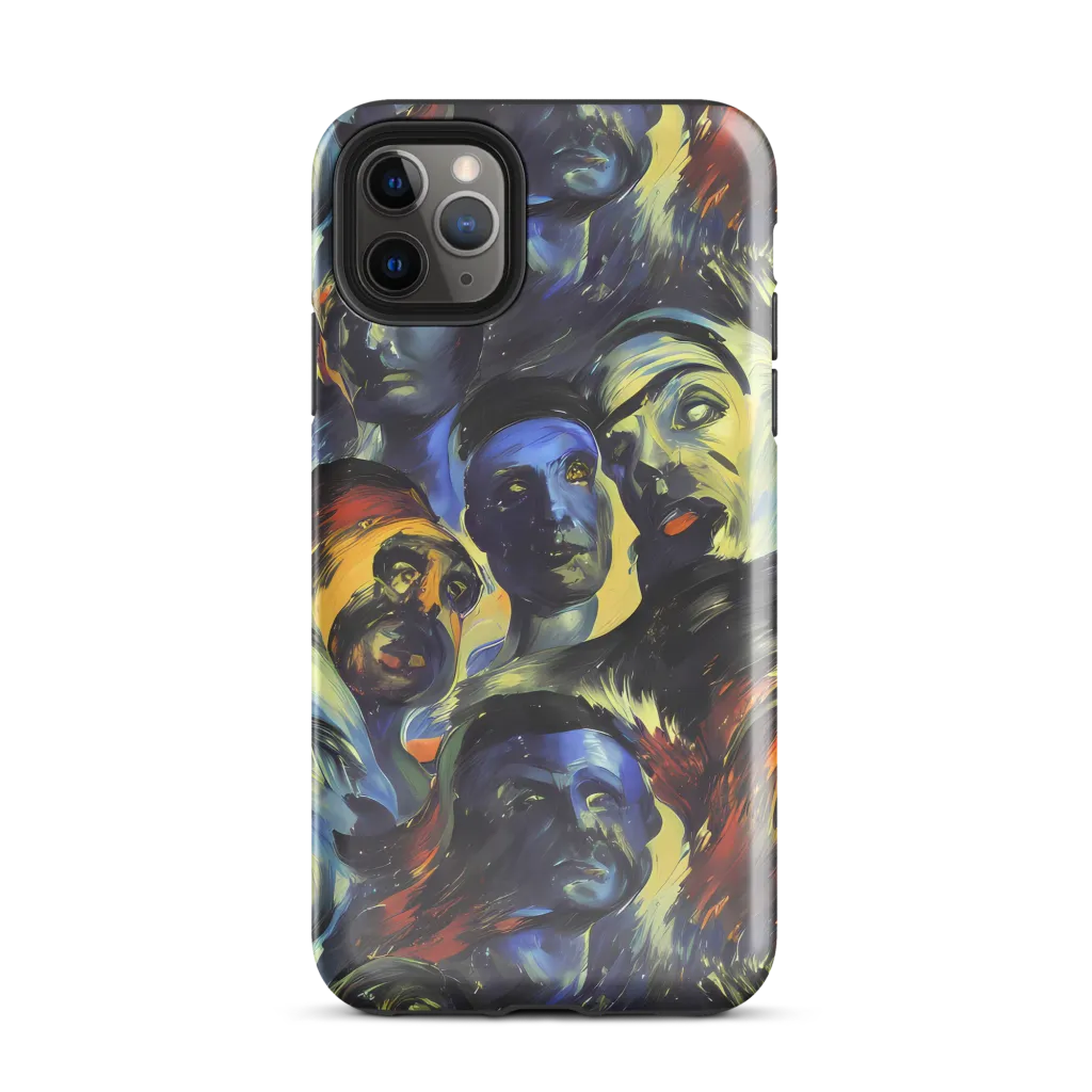 Cosmic Visages on Tough Case for iPhone® — Front