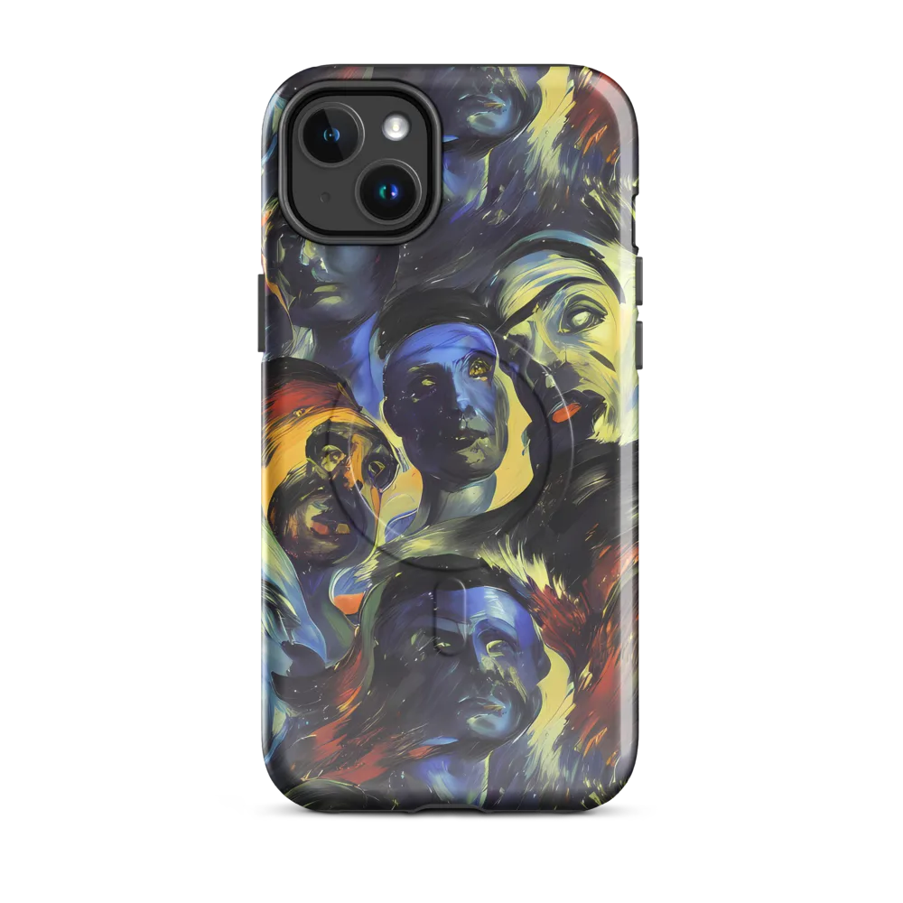 Cosmic Visages on MagSafe Tough Case for iPhone® — Front