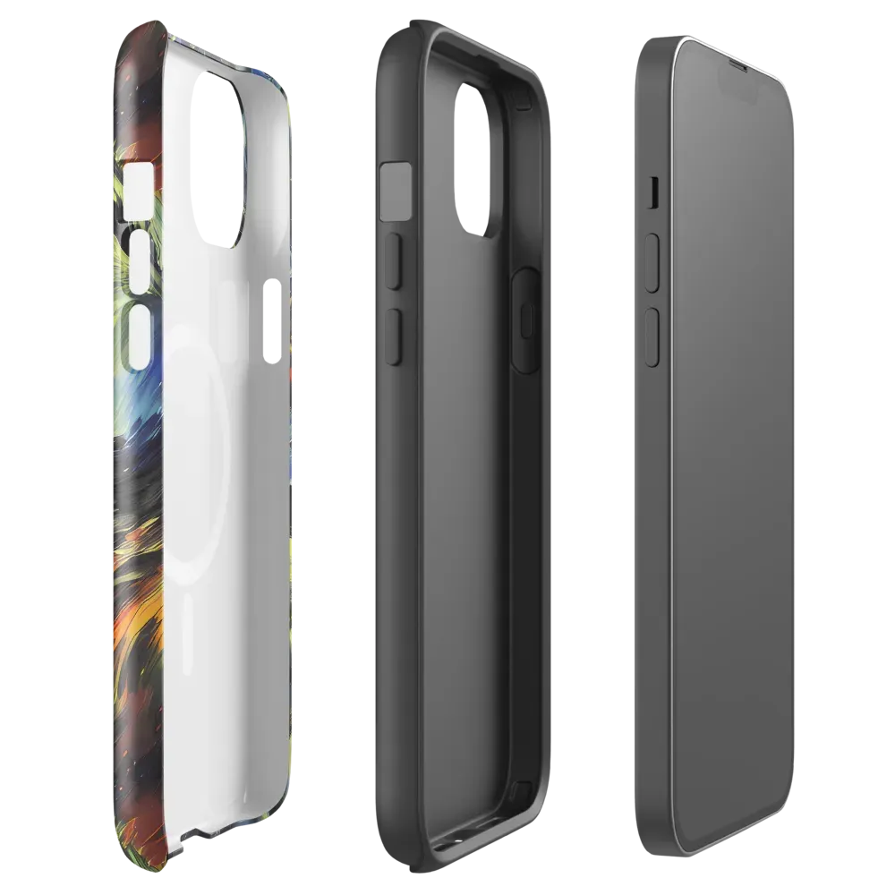 Cosmic Visages on MagSafe Tough Case for iPhone® — Front