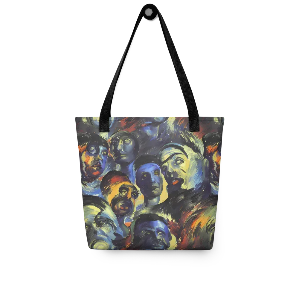 Cosmic Visages on Tote Bag — Front