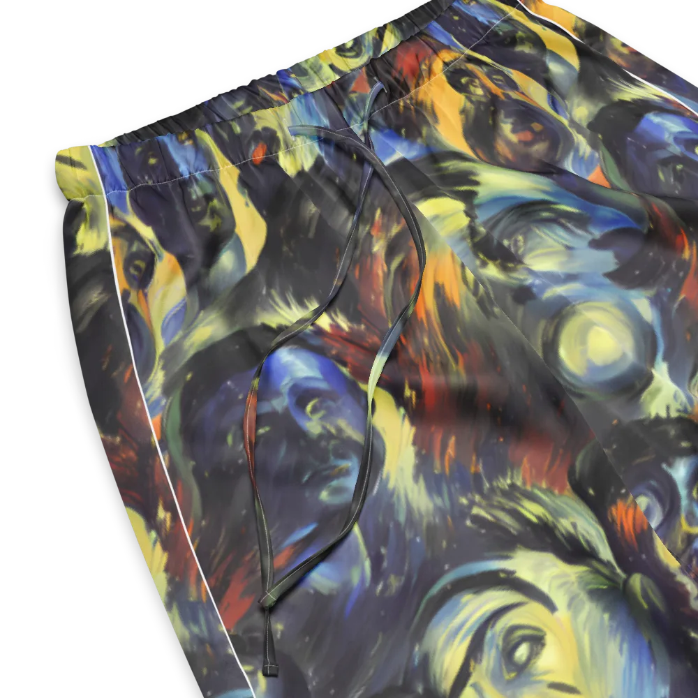 Cosmic Visages on Women's Pajama Pants — Product details