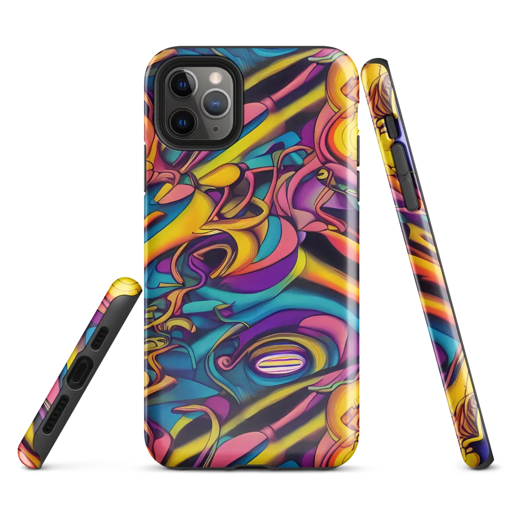 Pre-Raphaelite Wave on Tough Case for iPhone® — Front