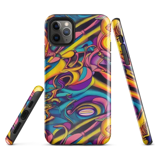 Pre-Raphaelite Wave on a Tough Case for iPhone®