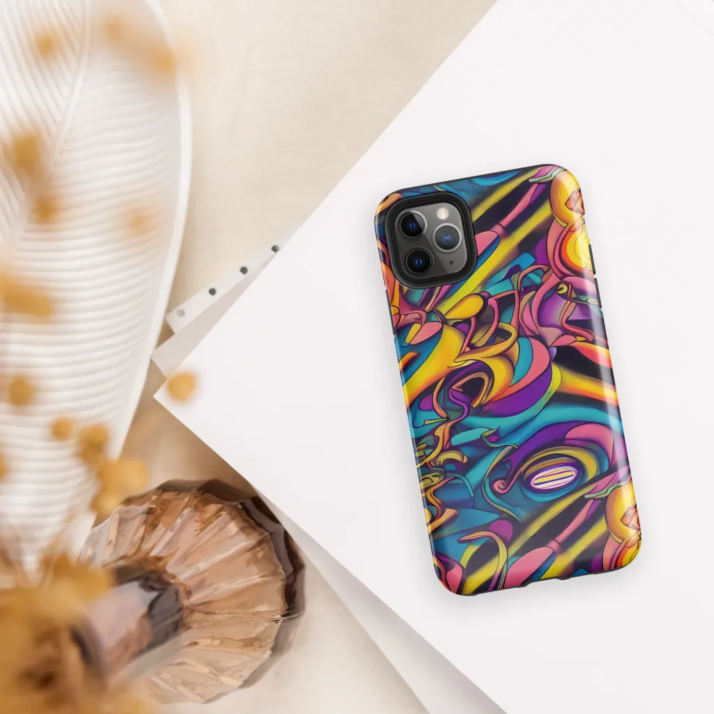 Pre-Raphaelite Wave on Tough Case for iPhone® — Front