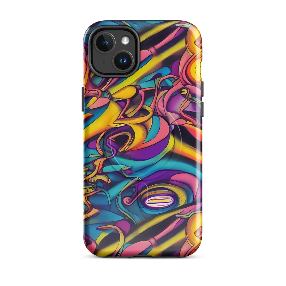 Pre-Raphaelite Wave on MagSafe Tough Case for iPhone® — Front