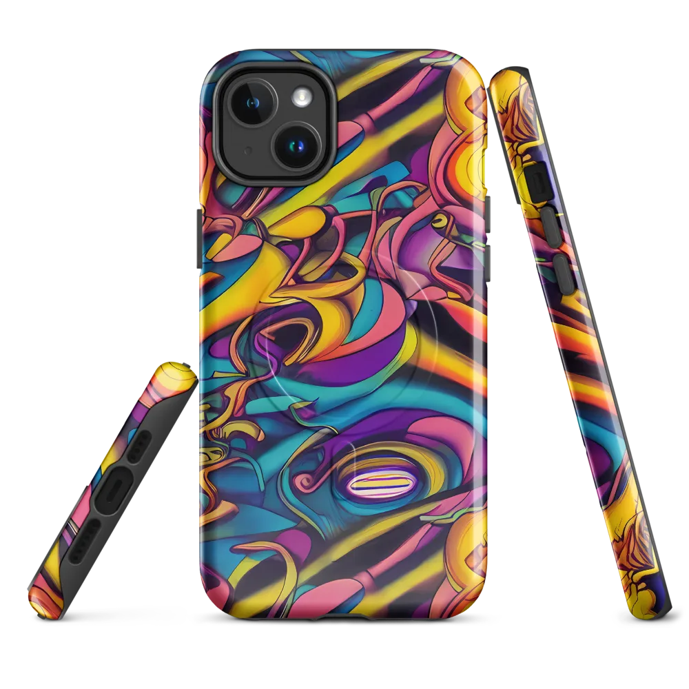 Pre-Raphaelite Wave on MagSafe Tough Case for iPhone® — Front