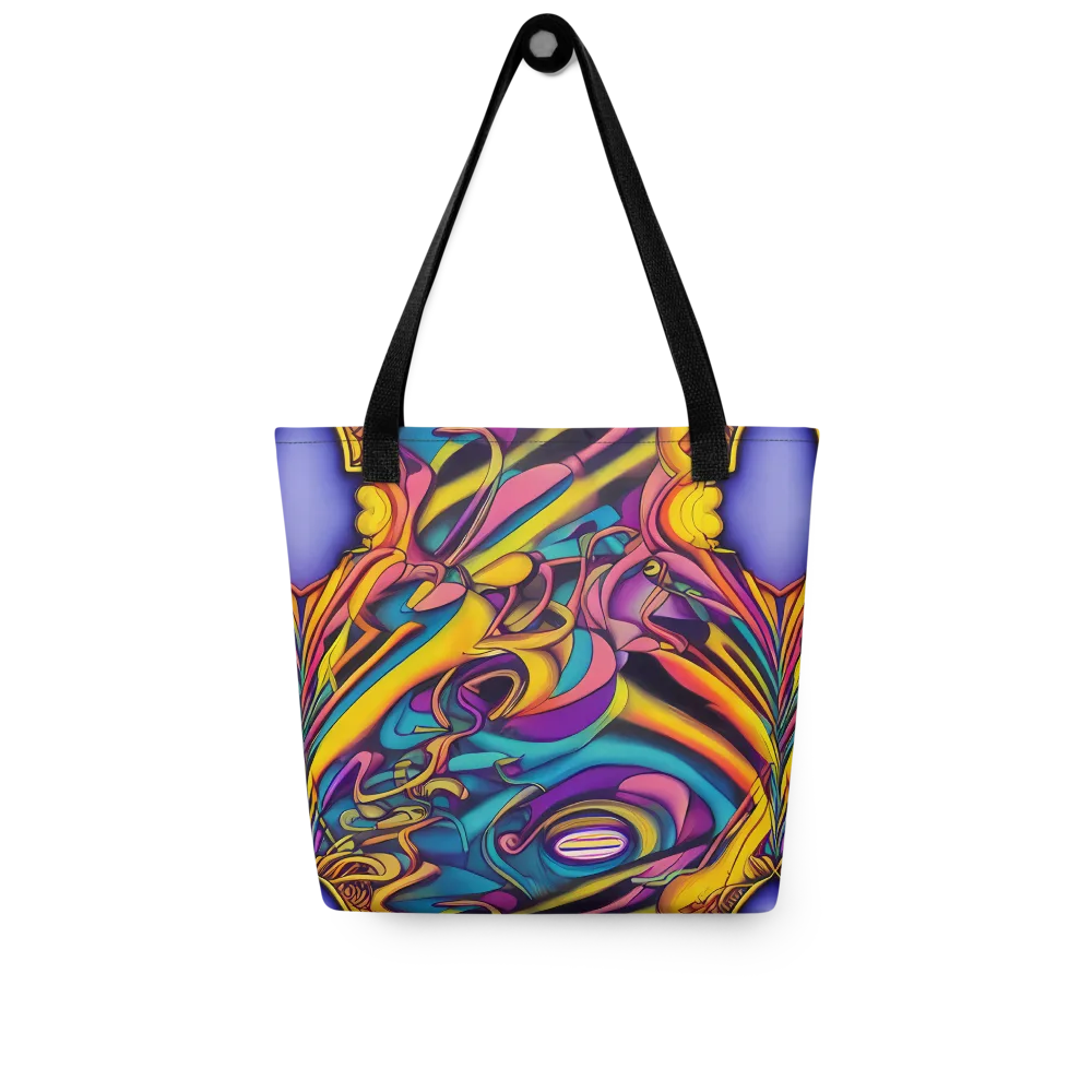 Pre-Raphaelite Wave on Tote Bag — Front