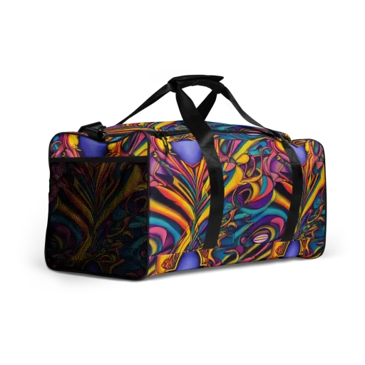 Pre-Raphaelite Wave on a Duffle Bag