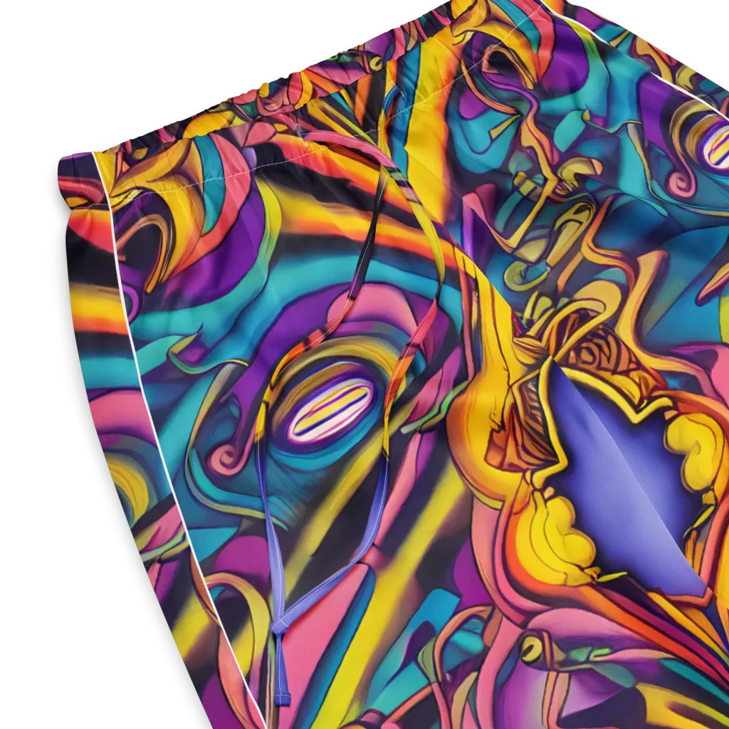 Pre-Raphaelite Wave on Women's Pajama Pants — Product details