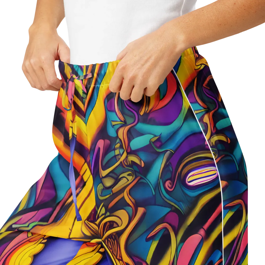 Pre-Raphaelite Wave on Women's Pajama Pants — Product details