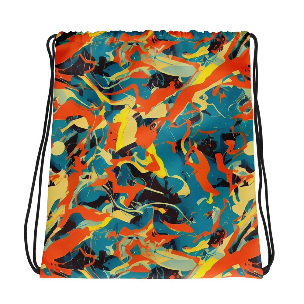 Abstract Tango on Drawstring Bag — Photo
