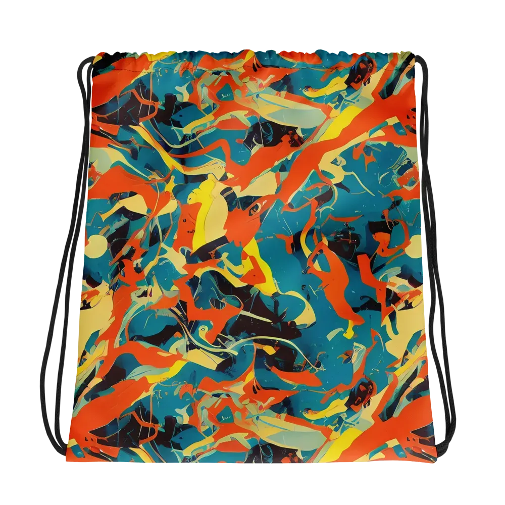 Abstract Tango on Drawstring Bag — Photo