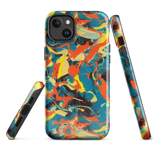 Abstract Tango on a MagSafe Tough Case for iPhone®