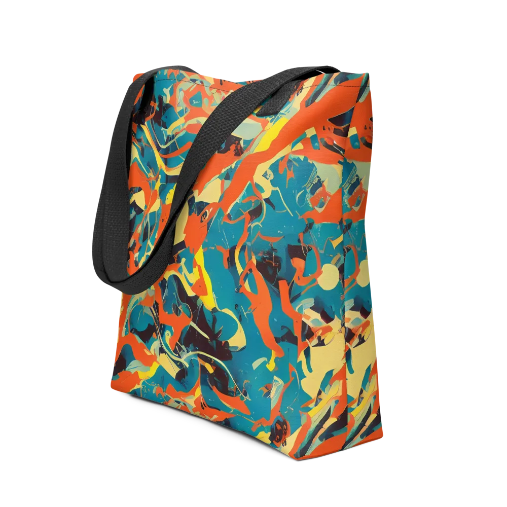 Abstract Tango on Tote Bag — Front