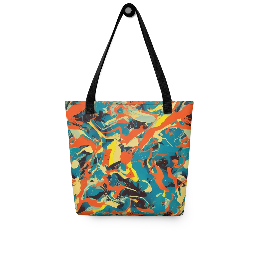 Abstract Tango on Tote Bag — Front