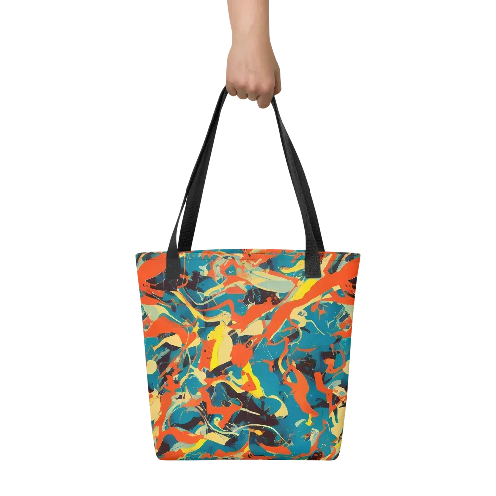 Abstract Tango on Tote Bag — Front