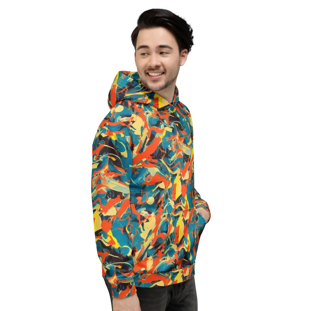 Abstract Tango on Hoodie — Right