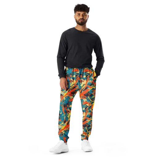 Abstract Tango on a Men's Joggers