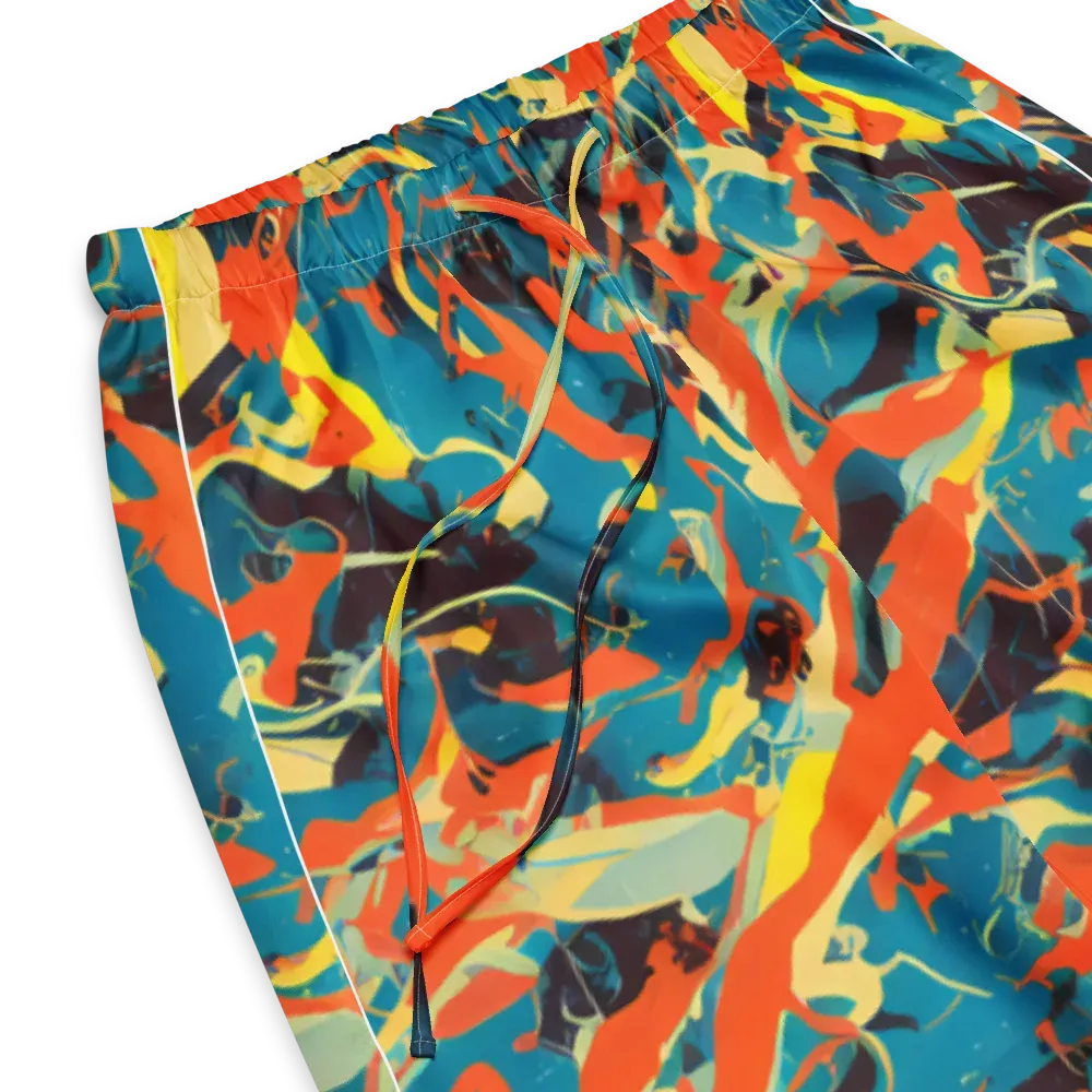 Abstract Tango on Women's Pajama Pants — Product details