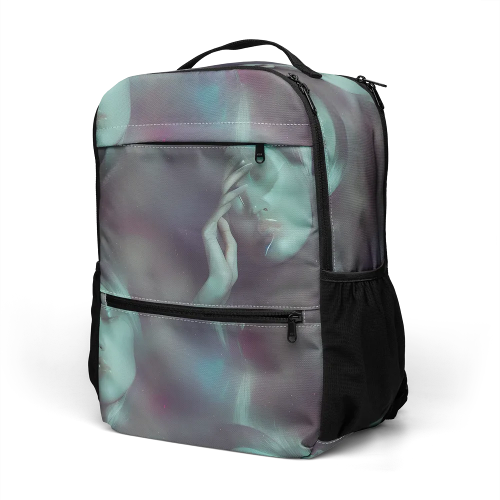 Surreal Dreams on Utility Backpack — Left Front