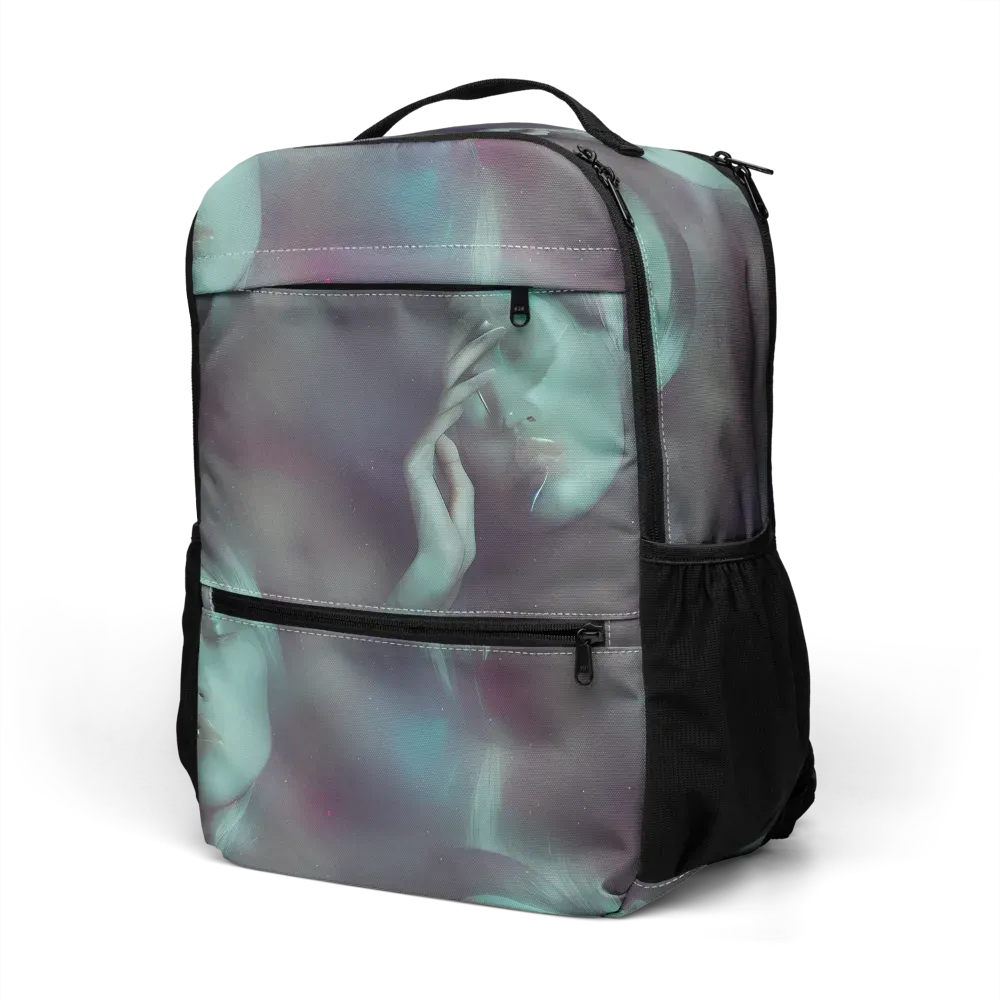 Surreal Dreams on Utility Backpack — Left Front