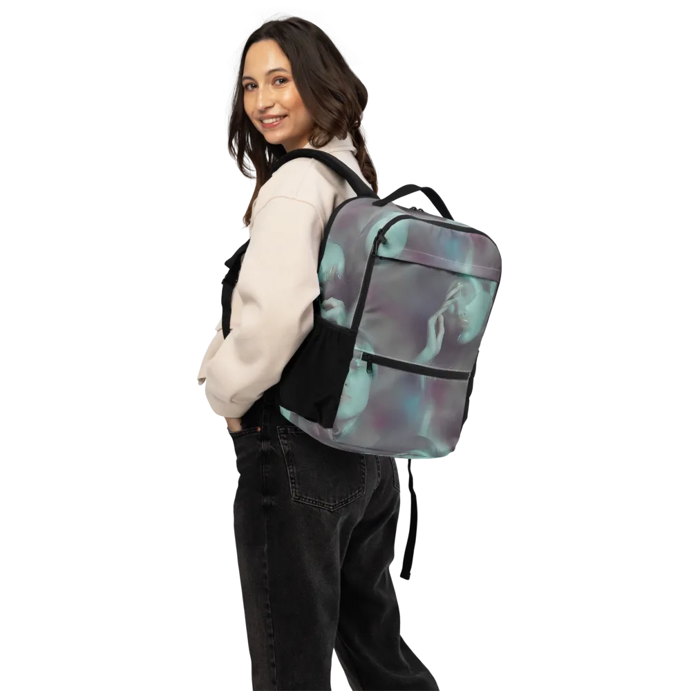 Surreal Dreams on Utility Backpack — Back