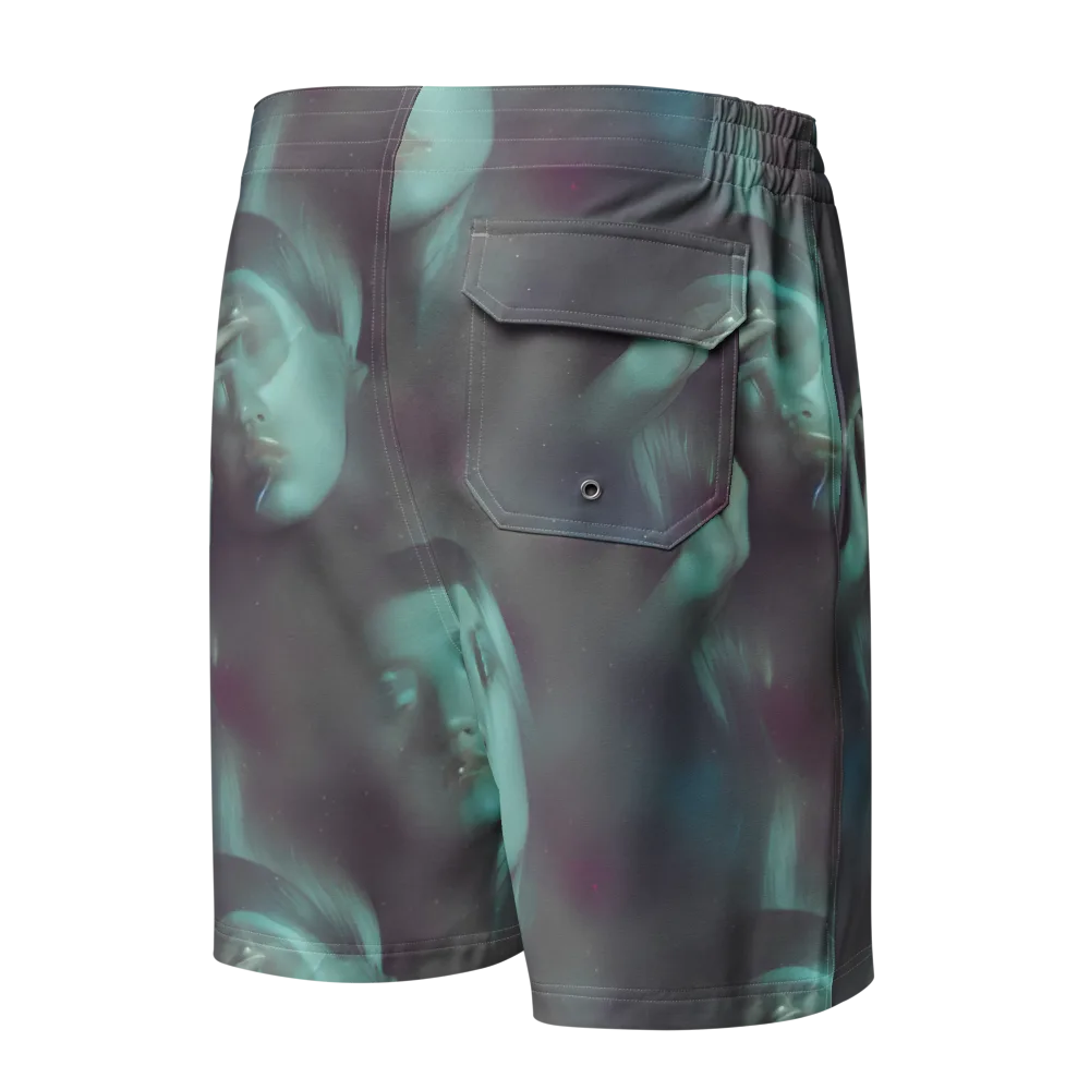 Surreal Dreams on Men's Board Shorts — Back
