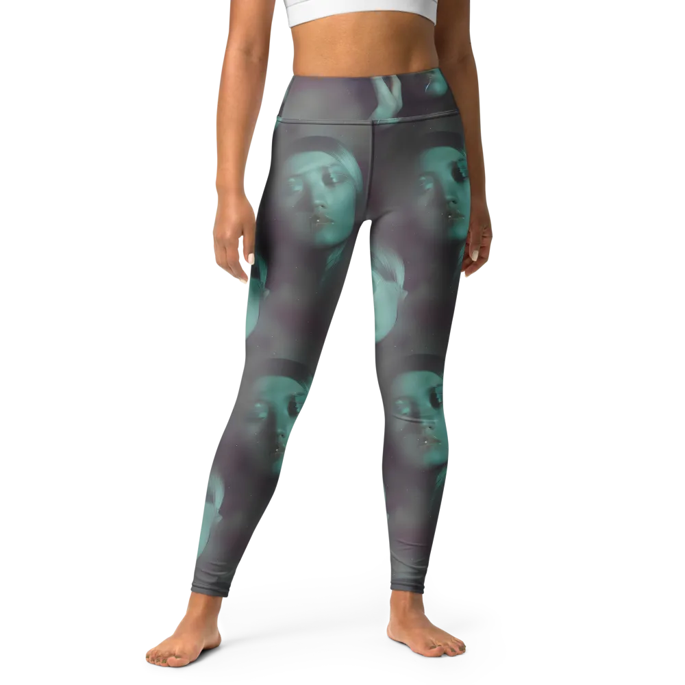 Surreal Dreams on Yoga Leggings — Front