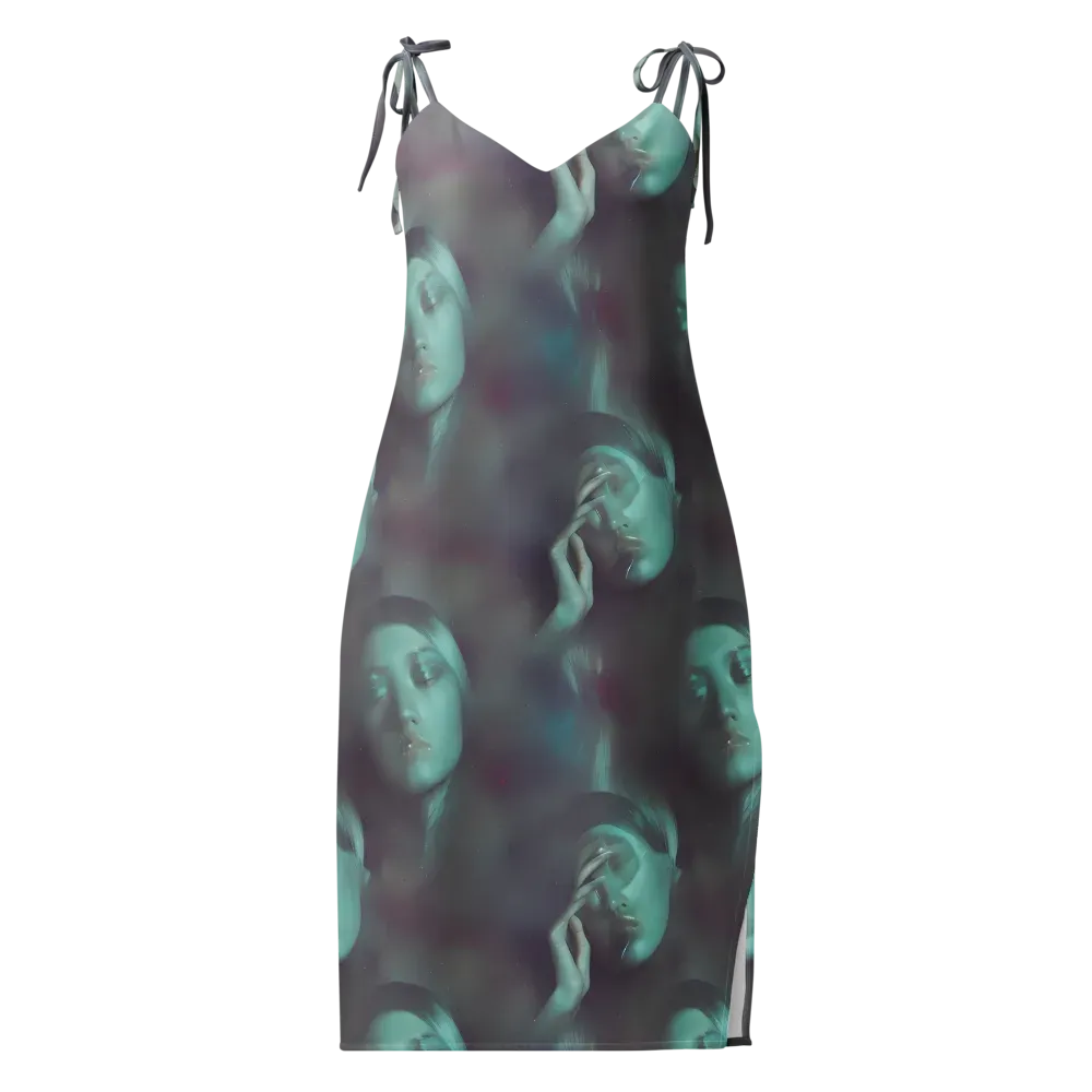 Surreal Dreams on Slip Dress — Front